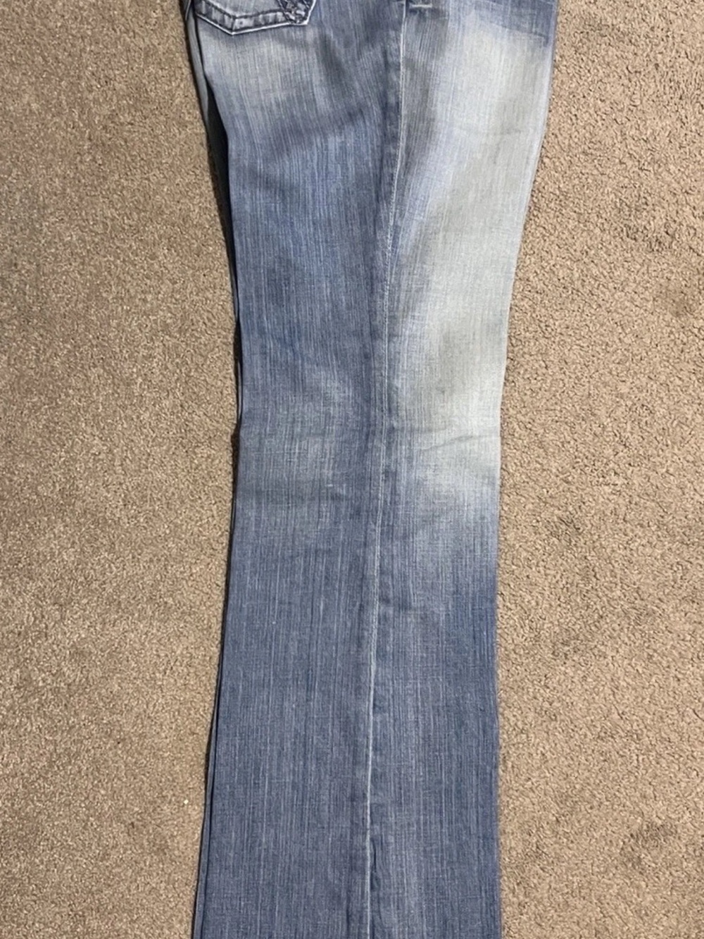 Big Star Maddie Women's Bootcut Jeans in Faded Blue 32XL